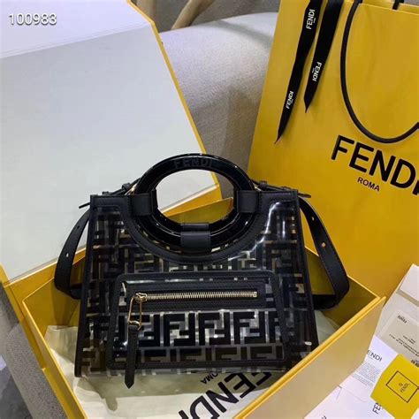 see through fendi bag|Fendi handbags online.